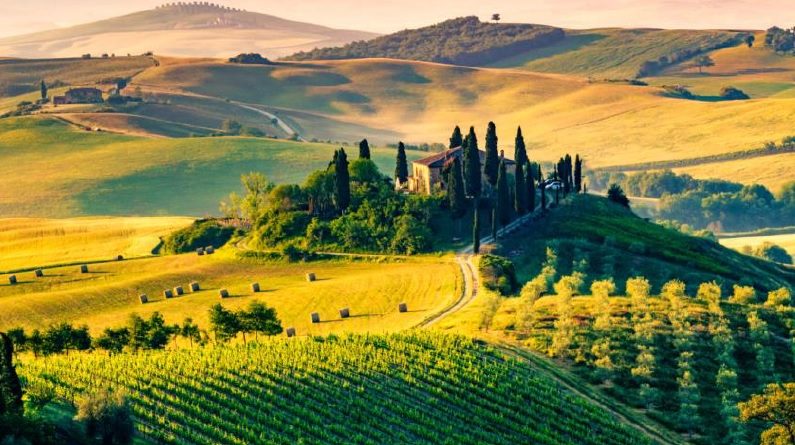 Toscana i Borghi Senesi e la Val d'Orcia